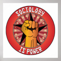 Sociology Is Power Print