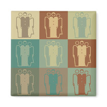 Sociology Pop Art magnets by 1000suns Sociology Pop Art magnets