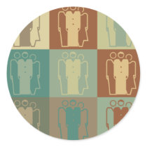 Sociology Pop Art stickers by 1000suns Sociology Pop Art stickers