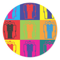 Sociology Pop Art stickers by sciencewillprevail Sociology Pop Art stickers