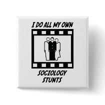 Sociology Stunts Pins