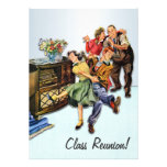 Sock Hop Class Reunion Party Retro Personalized Announcements