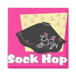 Sock Hop Fridge Magnets