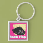 Sock Hop Keychain