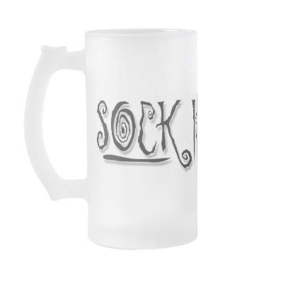 Sock Horror blood spatter Coffee Mugs by Madame_Horror