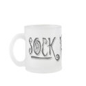 Sock Horror blood spatter mugs