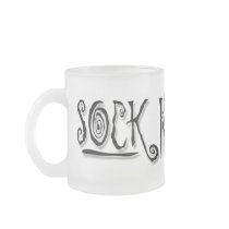 Sock Horror blood spatter mugs