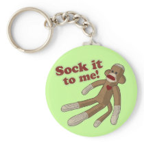 Sock It To Me! Keychains