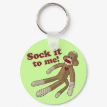 Sock It To Me! keychains