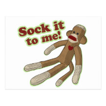 Sock It To Me! Postcards