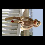 Sock Monkey 1 poster posters