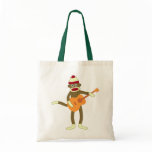 Sock Monkey Acoustic Guitar Canvas Bag