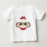 Customizable Sock Monkey birthday shirt | Zazzle