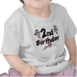 Sock Monkey Baseball Birthday Shirt