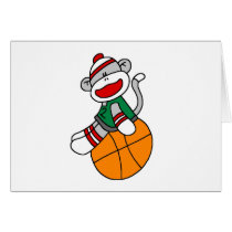 Sock Monkey Basketball cards