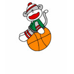 Sock Monkey Basketball T-shirts and Gifts