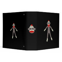 Sock Monkey Binder