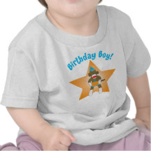 Sock Monkey Birthday Boy Shirt