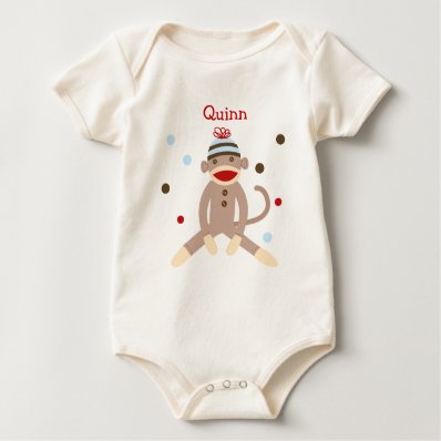 Sock Monkey Birthday Infant Toddler Tshirt