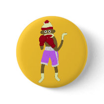 Sock Monkey Boxer buttons