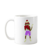 Sock Monkey Boxer mugs by sockmonkeys Sock Monkey Boxer mugs