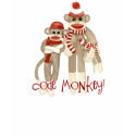 Sock Monkey Code Monkey T Shirt