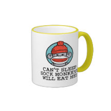 Sock Monkey Coffee Mugs
