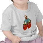Sock Monkey Conga Drums t-shirts