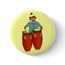 Sock Monkey Conga Player buttons