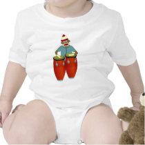 Sock Monkey Conga Player t-shirts by sockmonkeys Sock Monkey Conga Player t-shirts
