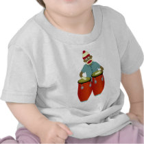Sock Monkey Conga Player t-shirts by sockmonkeys Sock Monkey Conga Player t-shirts