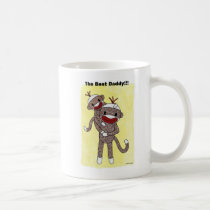 Sock Monkey Daddy 01 Mug mugs