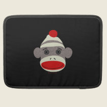 Sock Monkey Face Macbook Pro Sleeve macbook sleeves