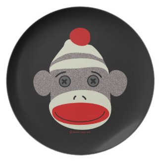 Sock Monkey Face Plate