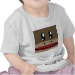 Sock Monkey Face Products t-shirts