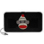 cute, retro, kitsch, funky, sock monkey, monkey,