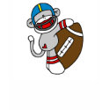 Sock Monkey Football t-shirts by sport_shop Sock Monkey Football t-shirts