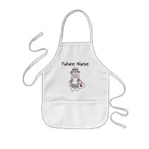 Sock Monkey Future Nurse Tshirts and Gifts aprons
