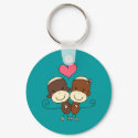 Sock Monkey Hugz Keychain by Princess_Monkey Sock Monkey Hugz Keychain