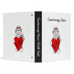 Sock Monkey I Love Nursing T-shirts and Gifts Binder