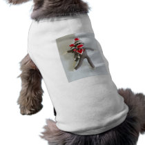 Sock Monkey Love #1 Doggie Tee Shirt
