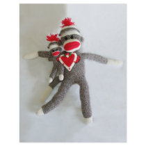 Sock Monkey Love #1 Custom Letterhead