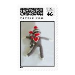 Sock Monkey Love #1 postage