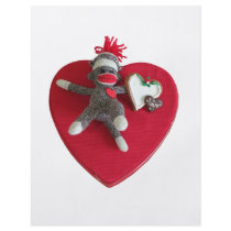 Sock Monkey Love #3 Custom Flyer