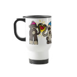 Sock Monkey Love mugs