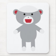 Sock Monkey Mouse Pads