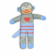 Sock Monkey Photo Sculpture