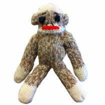 Sock Monkey Photo Sculpture