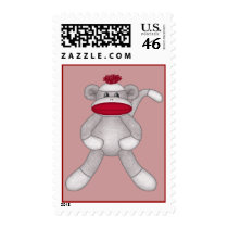Sock Monkey Stamp