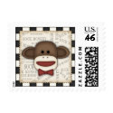 Sock Monkey postage